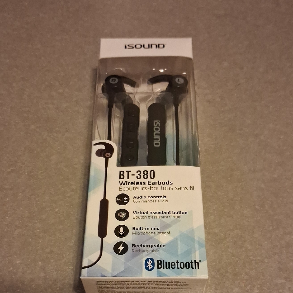 Black Wireless Earbuds